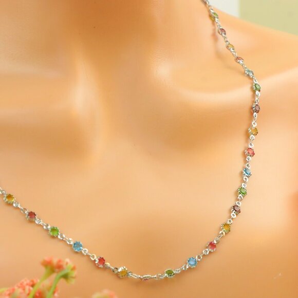 "New Beautiful Design Necklace Chain for Women/Girls, Gift, N569 - Picture 2 of 10